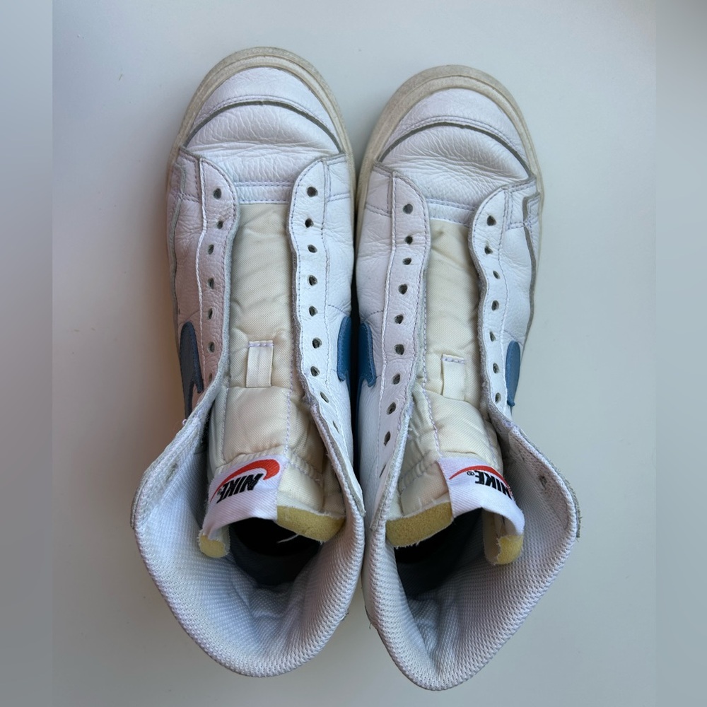 Nike Blazer mid 77 white and blue - Picture 2 of 3